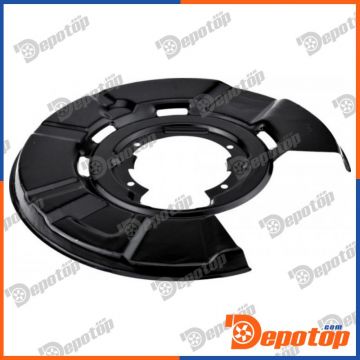 Déflecteur, disque de frein gauche arrière pour BMW | HTO-BM-050, 34212283253